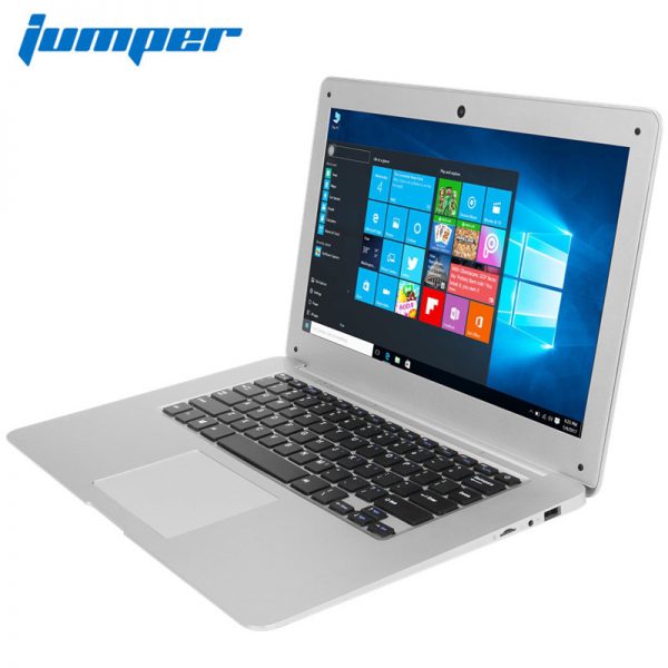 Jumper EZbook 2 Ultrabook Laptop Intel Cherry Trail Z8350 14.1 inch. Windows 10 Home 4GB/64GB Quad Core 1.92GHz LED scherm 1920*1080 - Zilver