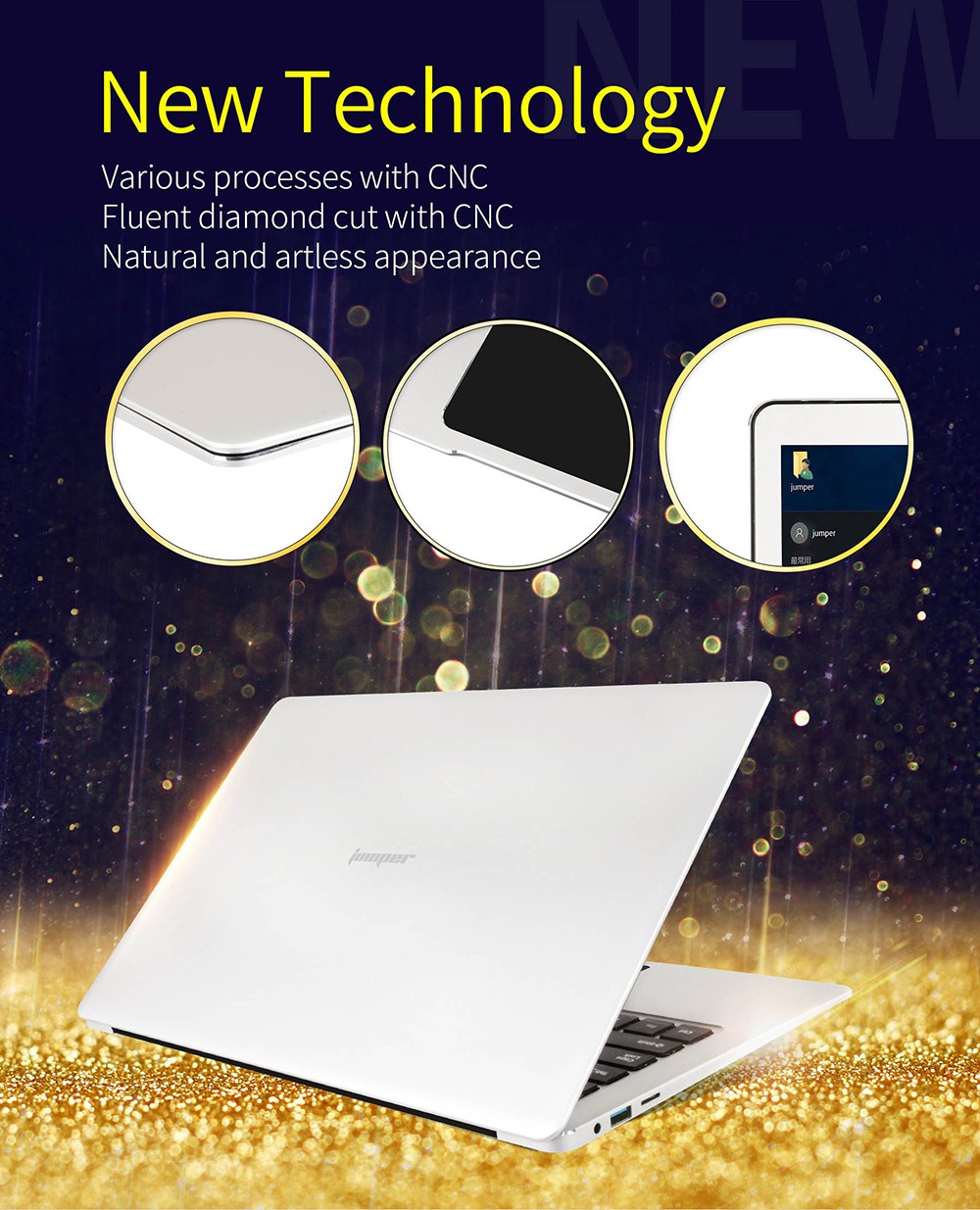 Jumper EZbook 3 Pro 13,3 inch laptop | BudgetStock | Online Winkel