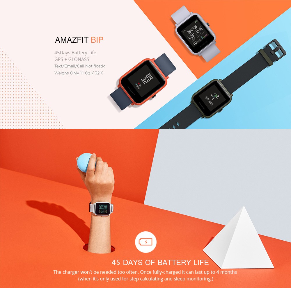 Huami Amazfit Bip Lite Version Smart Watch | BudgetStock