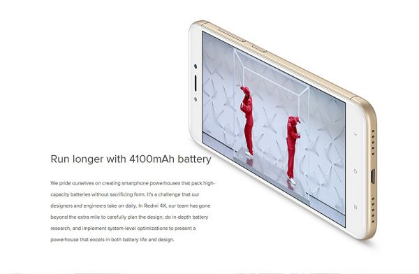 Xiaomi Redmi 4X 5.0 Inch 4G LTE Smartphone HD 32GB | BudgetStock