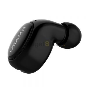 USAMS US-LJ001 Draadloze Bluetooth 4.1 Enkele Mini Onzichtbare Oortelefoon met Microfoon - Zwart | BudgetStock