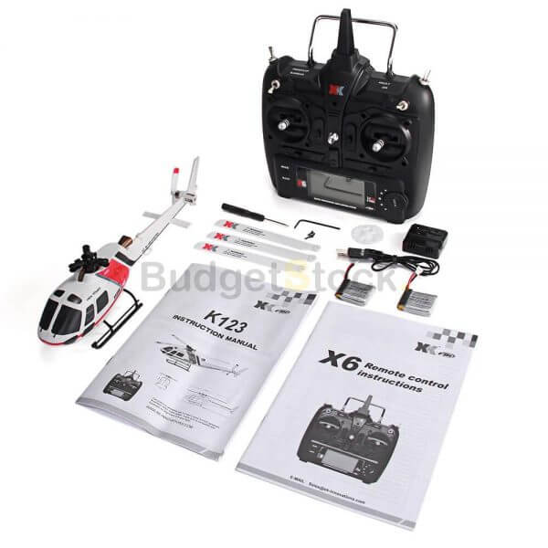 XK K123 6CH RC Helicopter Radiografische Helicopter | BudgetStock